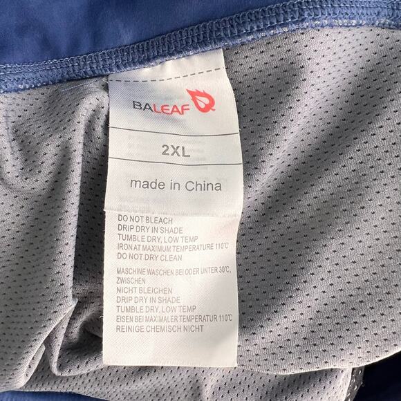 BALEAF Blue Short Tennis Skorts 2XL Pockets Pleated Athleisure Pickleball Casual - Picture 11 of 14